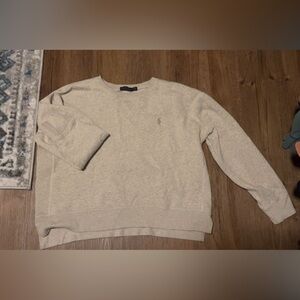 Ralph Lauren Women’s Beige Crewneck Sweater